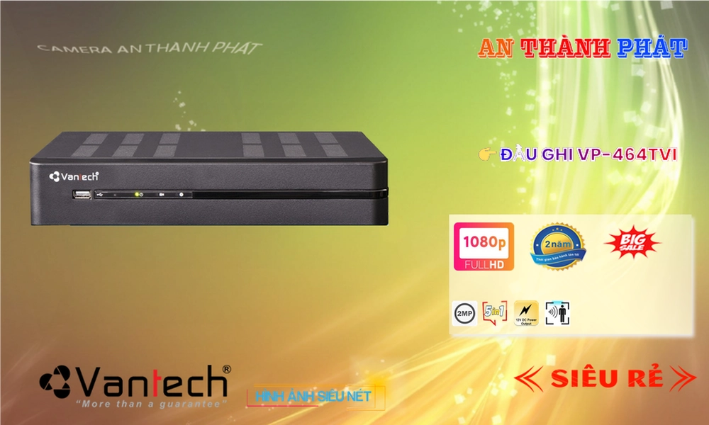VP-464TVIThiết Bị Ghi Hình Giá tốt VanTech