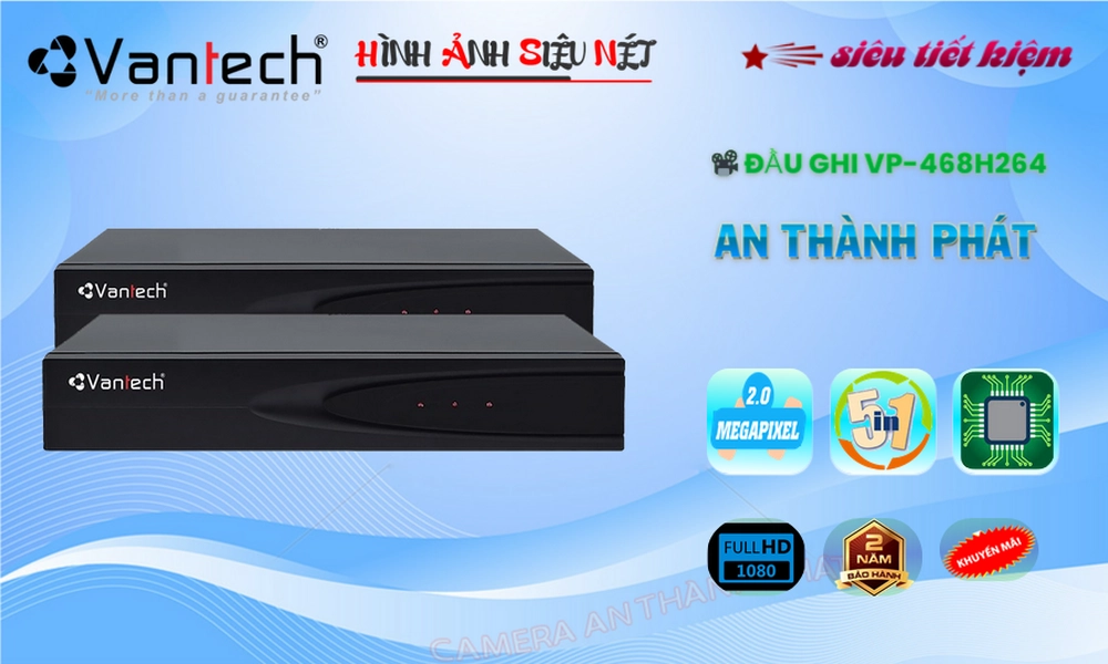 VP-468H264 Đầu Ghi VanTech VP-468H264 Đầu Ghi VanTech