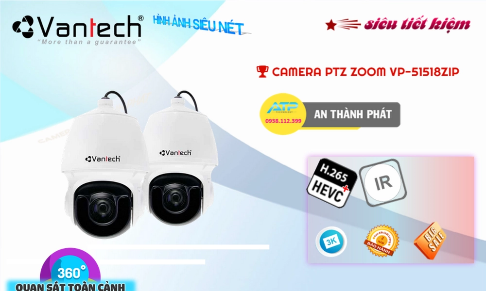 ✲ Camera VP-51518ZIP VanTech ✲ Camera VP-51518ZIP VanTech