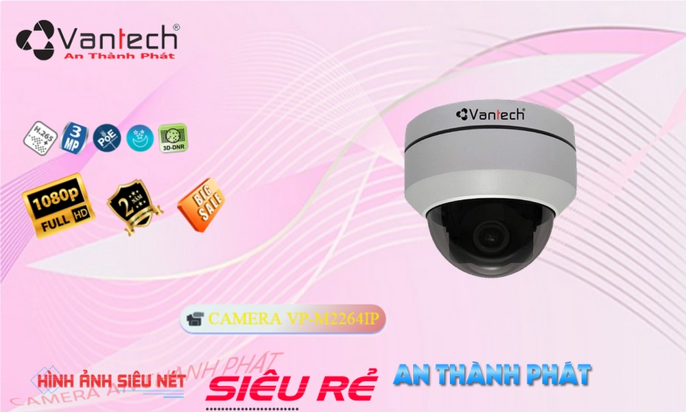 Camera VP-M2264IP Giá rẻ Camera VP-M2264IP Giá rẻ