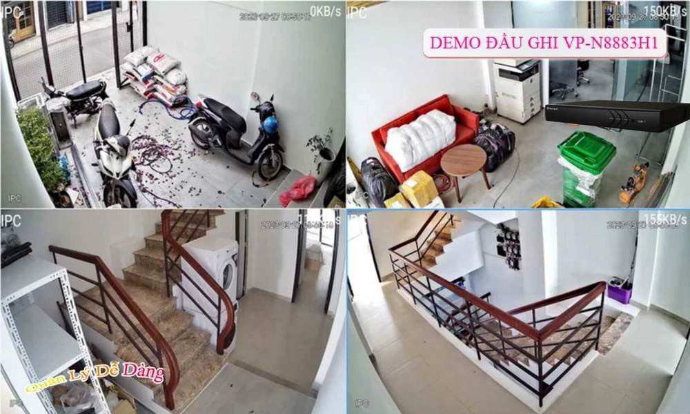 Đầu ghi VanTech VP-N8883H1 Tiết Kiệm ✅ Đầu ghi VanTech VP-N8883H1 Tiết Kiệm ✅