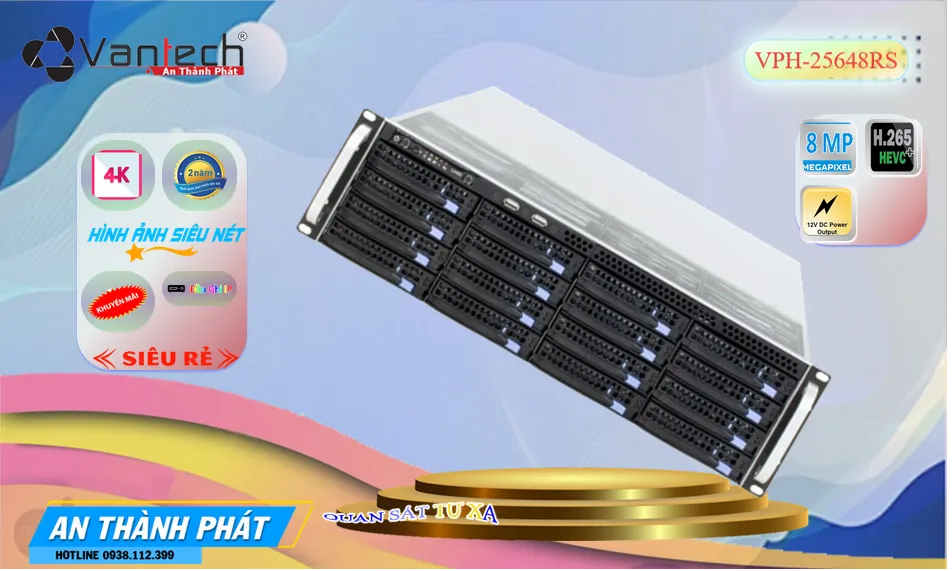 VanTech VPH-25648RS Sắc Nét VanTech VPH-25648RS Sắc Nét