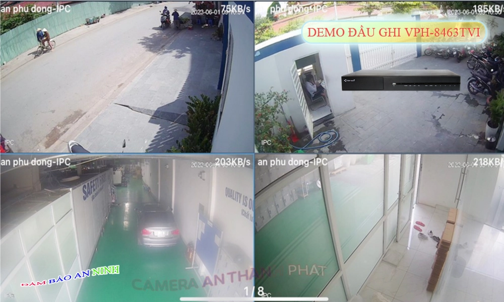 Đầu Ghi Camera VanTech VPH-8463TVI Mẫu Đẹp Đầu Ghi Camera VanTech VPH-8463TVI Mẫu Đẹp