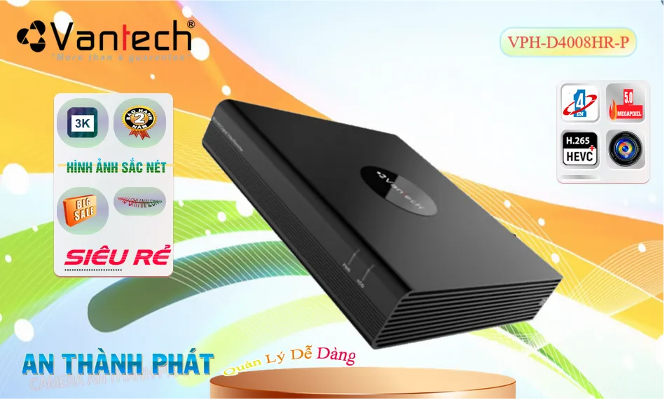 VPH-D4008HR-P Sắc Nét VanTech VPH-D4008HR-P Sắc Nét VanTech