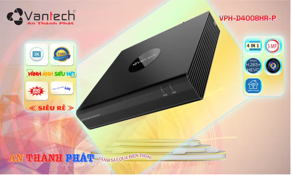 VPH-D4008HR-P Sắc Nét VanTech VPH-D4008HR-P Sắc Nét VanTech
