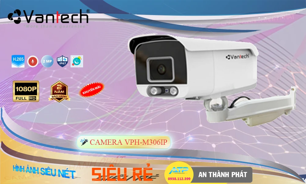 VPH-M306IP Camera An Ninh Giá rẻ