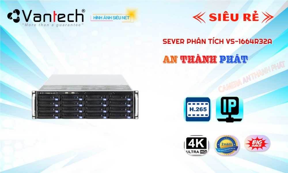 VS-1664R32A Đầu ghi Camera VanTech Giá rẻ ✲ VS-1664R32A Đầu ghi Camera VanTech Giá rẻ ✲
