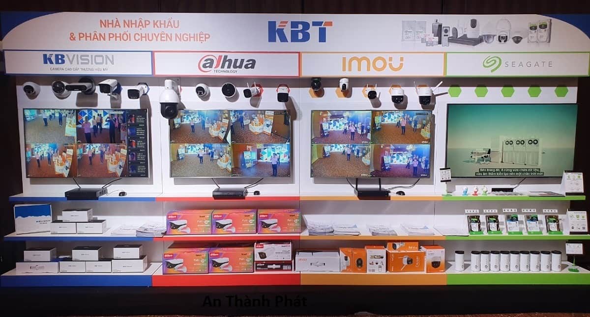 lắp đặt camera kbviison trọn bộ