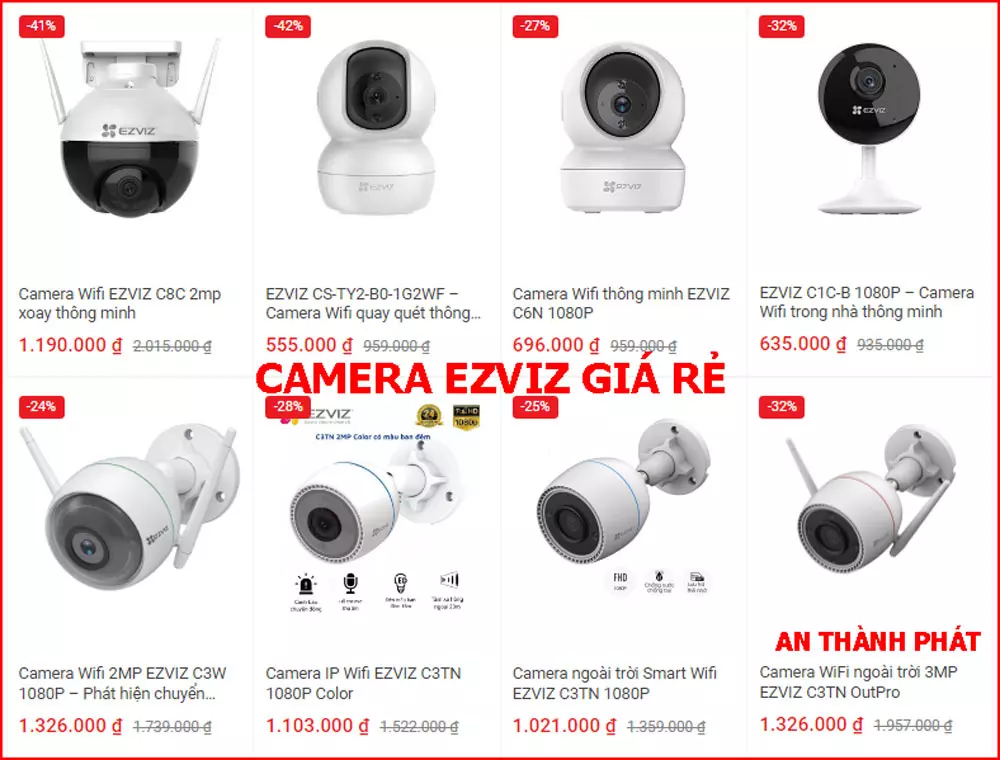 Bán Camera Giá Rẻ Hàng Đầu