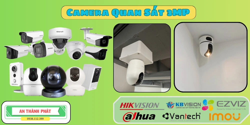 dòng camera quan sát chất lượng cao 3mp hình ảnh đẹp