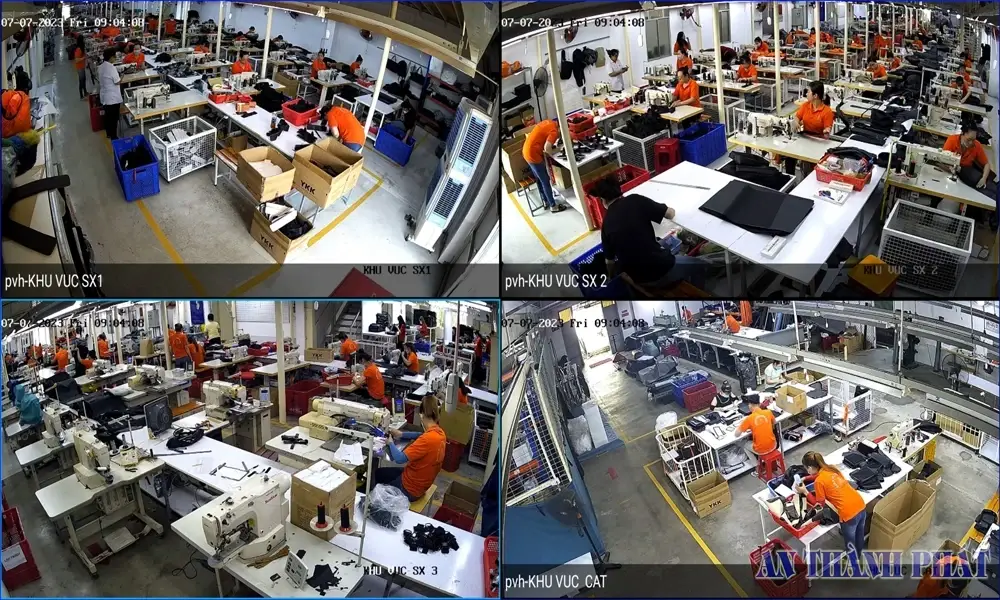 Giải Pháp Lắp Camera Nhà Xưởng