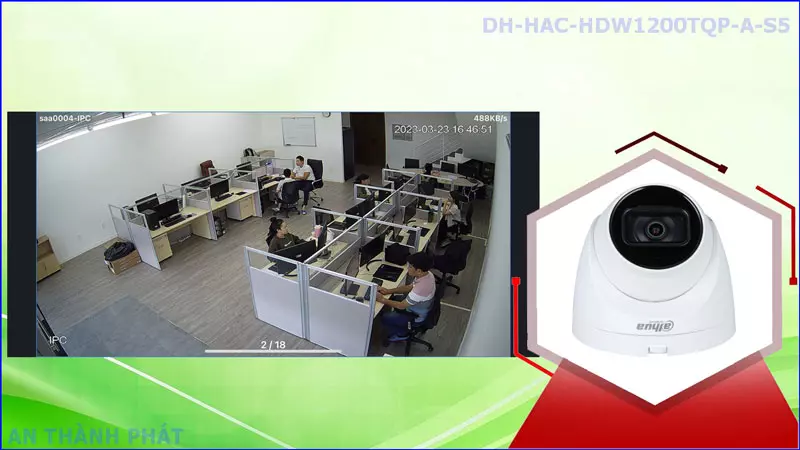 Camera quan sat dahua DH HAC HDW1200TQP A S5