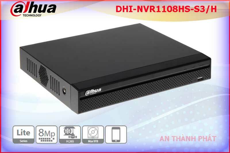 Đầu ghi hình dahua 8 kênh IP DHI-NVR1108HS-S3/H