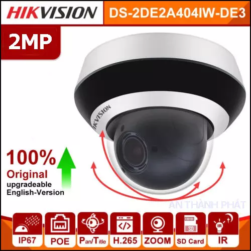 Camera IP PTZ HIKVISION DS 2DE2A204IW DE3