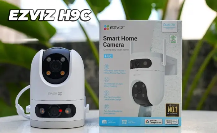 ✅ H9C (3MP+3MP) IP Wifi Camera Giám Sát Công Nghệ Mới