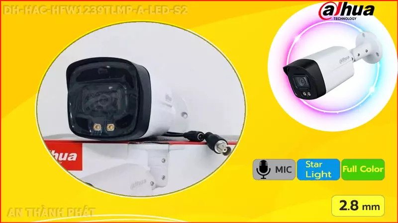 Camera dahua DH HAC HFW1239TLMP A LED S2