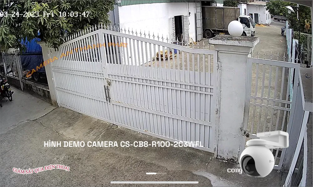hình demo camera wifi ngoài trời CS-CB8-R100-2C3WFL