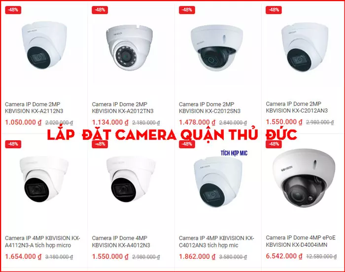 Lắp Đặt Camera Quan Sát Tại Thủ Đức