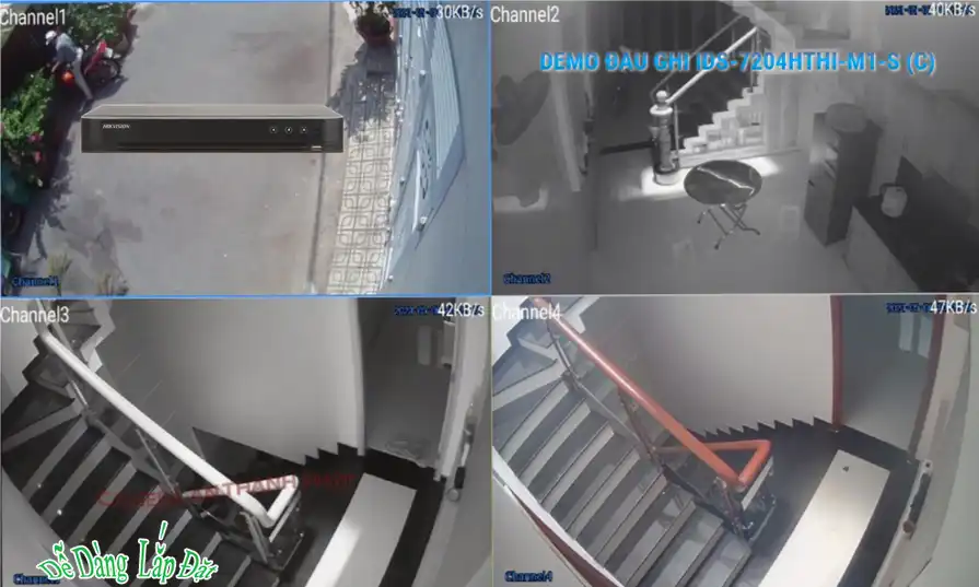 ✅ iDS-7204HTHI-M1/S(C)Thiết Bị Ghi Hình Thiết kế Đẹp Hikvision