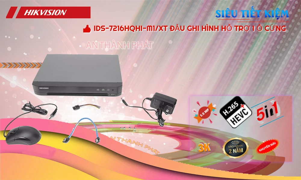iDS-7216HQHI-M1/XT Đầu Thu Hikvision 16 Kênh 5IN1 Giá Rẻ iDS-7216HQHI-M1/XT Đầu Thu Hikvision 16 Kênh 5IN1 Giá Rẻ