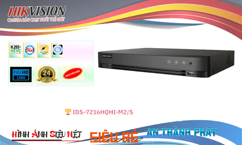 iDS-7216HQHI-M2/S Đầu ghi Camera Hikvision Công Nghệ Mới iDS-7216HQHI-M2/S Đầu ghi Camera Hikvision Công Nghệ Mới