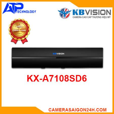 Lắp đặt camera tân phú Đầu Ghi Hình 8 Kênh Kbvision  KX-A7108SD6                                                                                         