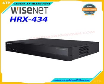 ĐẦU GHI WISENET HRX-434, ĐẦU GHI WISENET HRX-434, LẮP ĐẶT ĐẦU GHI WISENET HRX-434, WISENET HRX-434, HRX-434