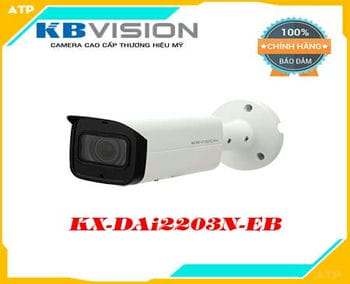 Lắp đặt camera tân phú Camera Ip Ai Hồng Ngoại 2.0 Megapixel Kbvision KX-DAi2203N-EB                                                                                      
