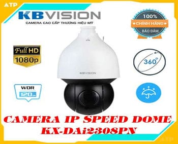 Lắp đặt camera tân phú Camera Ip Speed Dome Hồng Ngoại 2.0 Megapixel Kbvision KX-DAi2308PN                                                                                        