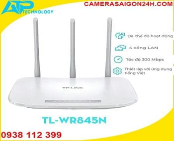Lắp đặt camera tân phú Modum Wifi Tp-Link TL-WR845N                                                                                           
