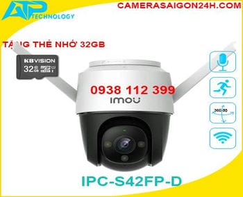 Lắp đặt camera tân phú Lắp Camera Wifi Imou 360 S42FP-D                                                                                             