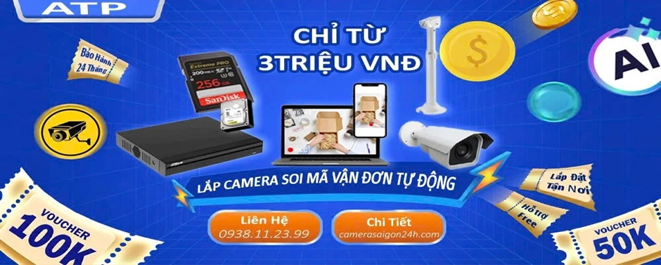 Camera quay video đóng hàng tự động