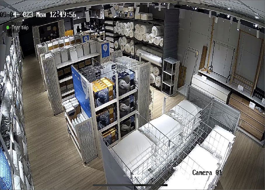 Hình Camera thực tế của bộ Lắp Đặt Camera Nhà Xưởng Giá Rẻ sử dụng mã DH-HAC-B2A21P