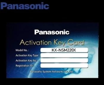 Activation key mở rộng tổng đài PANASONIC KX-NSM220X, PANASONIC KX-NSM220X, KX-NSM220X