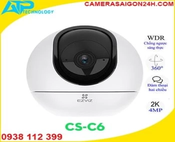 Lắp đặt camera tân phú CS-C6 2K Lắp Camera Wifi Ezviz