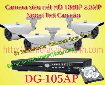 Lắp camera wifi giá rẻ Camera quan sát chất lượng,camera quan sat FULL HD,AVTECH DG105AP