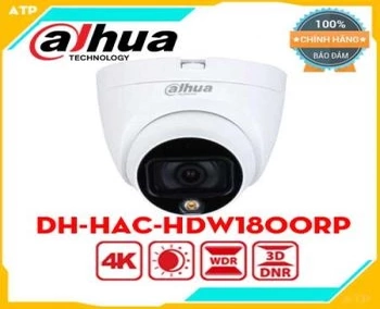 Lắp đặt camera tân phú DAHUA DH-HAC-HDW1800RP Camera hồng ngoại 8.0 Megapixel