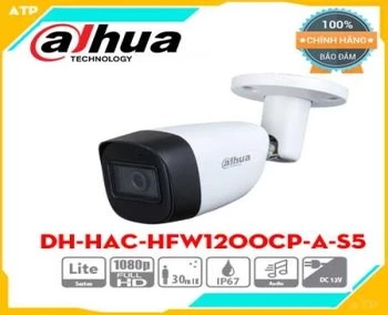 Lắp đặt camera tân phú DAHUA DH-HAC-HFW1200CP-A-S5 Camera HDCVI 2.0 Megapixel