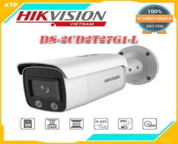 Lắp đặt camera tân phú Camera HIKVISION DS-2CD2T27G1-L