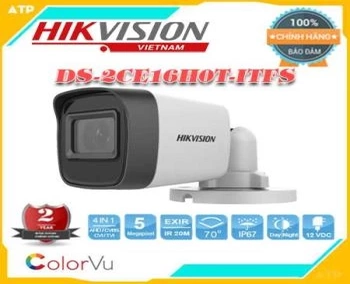 Lắp đặt camera tân phú Hikvision 5.0Mp Có Âm Thanh DS-2CE16H0T-ITFS