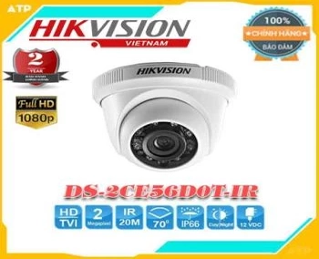 Lắp đặt camera tân phú Hikvision DS-2CE56D0T-IR