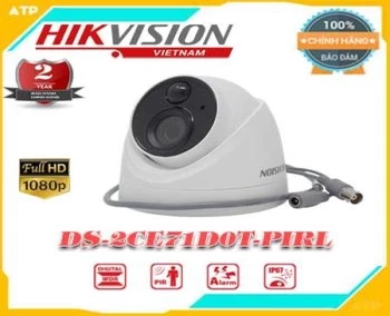 Lắp đặt camera tân phú Camera Hikvision DS-2CE71D0T-PIRL