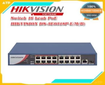 Lắp đặt camera tân phú Switch 16 kênh PoE HIKVISION DS-3E0318P-E/M(B)