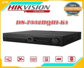 Lắp đặt camera tân phú Đầu Ghi Hình Hikvision DS-7332HQHI-K4
