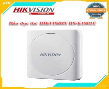Lắp đặt camera tân phú Đầu đọc thẻ HIKVISION DS-K1801E