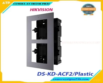 Lắp đặt camera tân phú Đế nhựa đôi gắn modun chuông cửa DS-KD-ACF2/Plastic