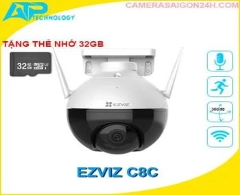 Lắp đặt camera tân phú CS-C8C Camera Wifi EZVIZ