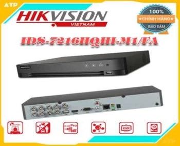 Lắp đặt camera tân phú Đầu ghi Hikvision IDS-7216HQHI-M1/FA