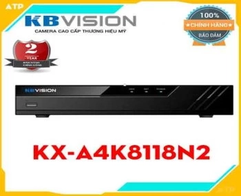 Đầu ghi hình camera IP 8 kênh KBVISION KX-A4K8118N2,KBVISION KX-A4K8118N2,KX-A4K8118N2,lắp thiết bị đầu ghi hình KX-A4K8118N2,đầu ghi KX-A4K8118N2 chính hãng,