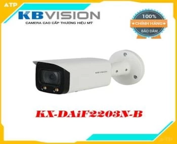 Lắp đặt camera tân phú Camera Ip Ai 2.0 Megapixel Kbvision KX-DAiF2203N-B                                                                                      